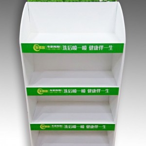 公司展厅PVC板汽车用品展示架超市食品饮料陈列展示架